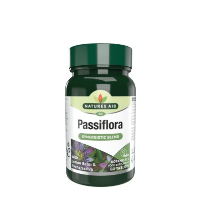 Natures Aid - Passiflora Complex - 60 Tablets