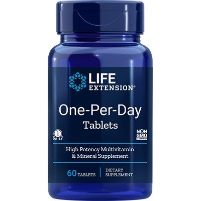 Life Extension - One-Per-Day Tablets - 60 tablets