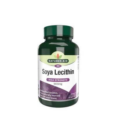 Natures Aid - Soya Lecithin 1200 mg - 90 Softgels