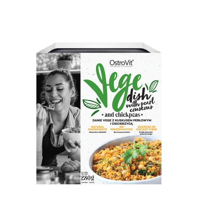 OstroVit - VEGE dish with pearl couscous and chickpeas - 280 g