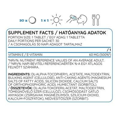Nutriversum - Vitamin E - 30 Tablets