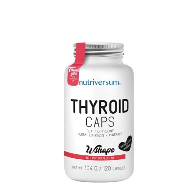 Nutriversum - Thyroid Caps - WSHAPE - 120 Capsules