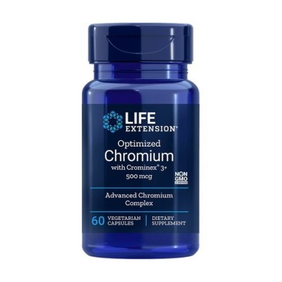 Life Extension - Optimized Chromium with Crominex 3+, 500mcg -