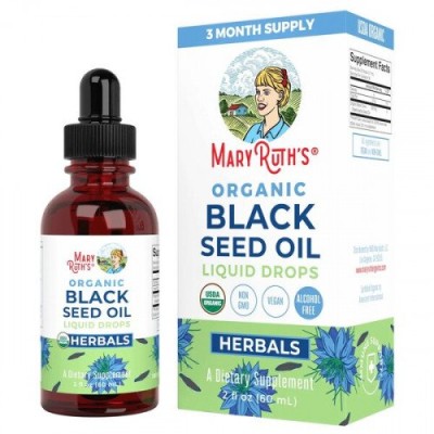 MaryRuth Organics - Organic Black Seed Oil Liquid Drops