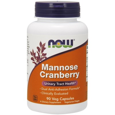 NOW Foods - Mannose Cranberry - 90 vcaps