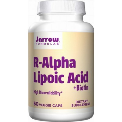 Nutri.se: Jarrow Formulas - R-Alpha Lipoic Acid + Biotin - 60 caps