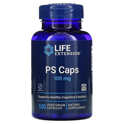 Life Extension - PS Caps, 100mg - 100 vcaps