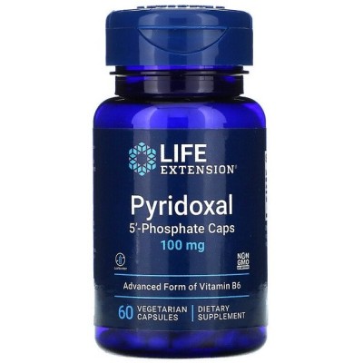 Life Extension - Pyridoxal 5'-Phosphate Caps, 100mg - 60 vcaps