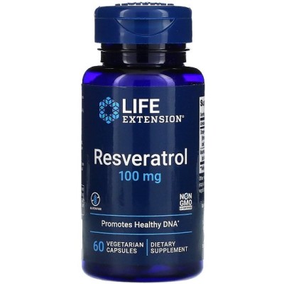 Life Extension - Resveratrol, 100mg - 60 vcaps