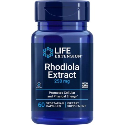 Life Extension - Rhodiola Extract, 250mg - 60 vcaps