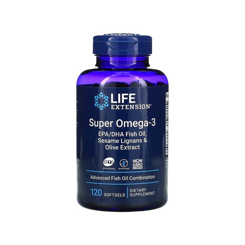 Life Extension - Super Omega-3 - 120 softgels