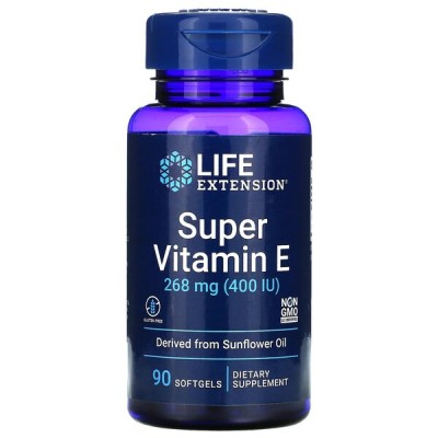 Life Extension - Super Vitamin E, 268mg - 90 softgels