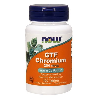 NOW Foods - GTF Chromium, 200mcg
