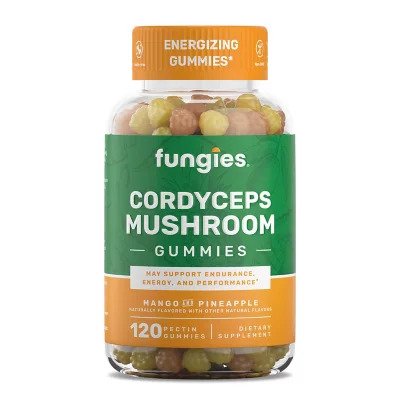 Fungies - Cordyceps Mushroom Gummies - Mango & Pineapple