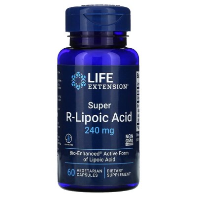 Life Extension - Super R-Lipoic Acid, 240mg - 60 vcaps
