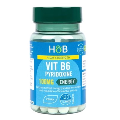 Holland & Barrett - High Strength Vitamin B6, 100mg