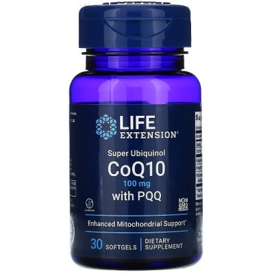 Life Extension - Super Ubiquinol CoQ10 with PQQ, 100 mg - 30