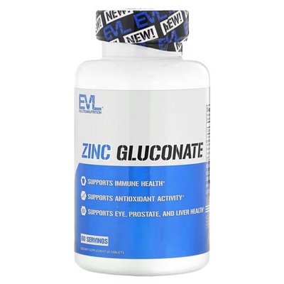 EVLution Nutrition - Zinc Gluconate