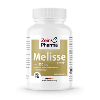 Zein Pharma - Melissa Extract, 250mg