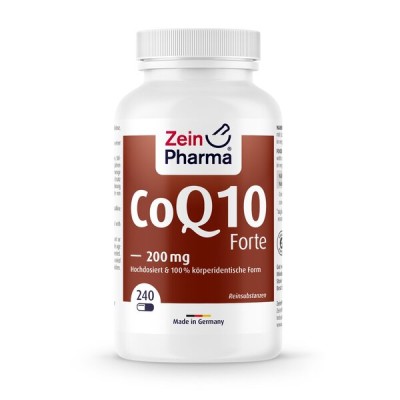 Zein Pharma - Coenzyme Q10 Forte, 200mg - 240 caps