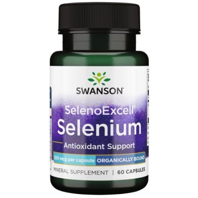 Swanson - SelenoExcell Selenium, 200mcg - 60 caps