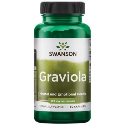 Swanson - Graviola, 530mg - 60 caps