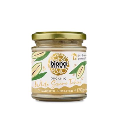 Biona Organic - White Sesame Tahini - Smooth - 170g