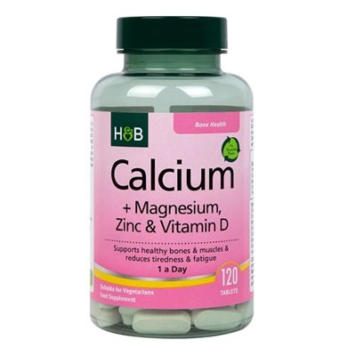 Holland & Barrett - Calcium + Magnesium, Zinc & Vitamin D - 120
