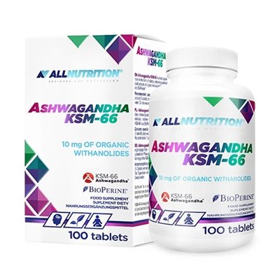 Allnutrition - Ashwagandha KSM-66 - 100 tablets