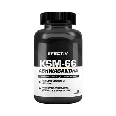 Efectiv Nutrition - KSM-66 Ashwagandha - 60 caps