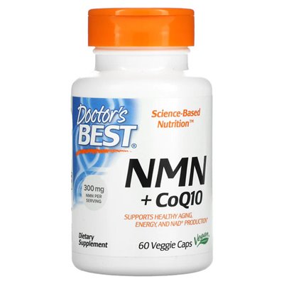 Doctor's Best - NMN + CoQ10 - 60 vcaps