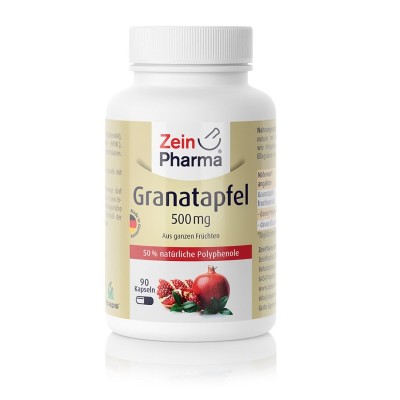 Zein Pharma - Pomegranate, 500mg - 90 caps