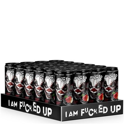 Swedish Supplements - 24 x I am F-cked Up PWO Drink, 330 ml