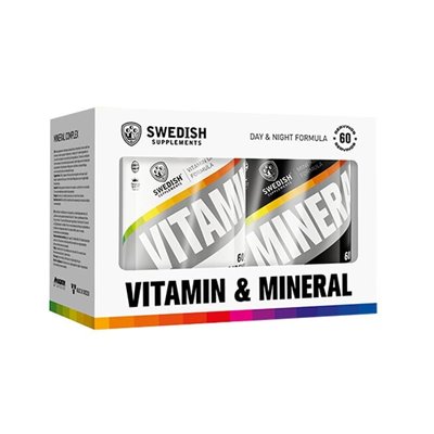 Swedish Supplements - Vitamin & Mineral Complex, 2 x 120 Caps
