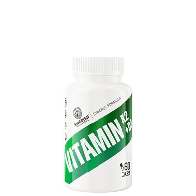 Swedish Supplements - Vitamin K2+D3, 60 caps