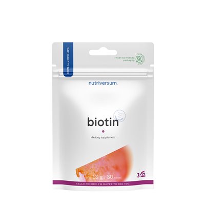 Nutriversum - Biotin - VITA - 30 Tablets