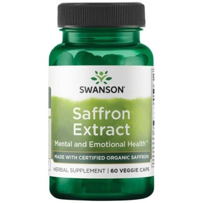 Swanson - Saffron Extract 2% Safranal, 30mg - 60 vcaps