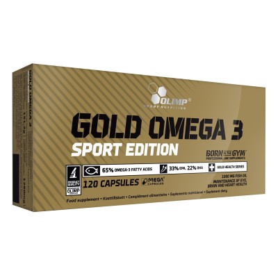 Olimp - Gold Omega 3, Sport Edition - 120 caps