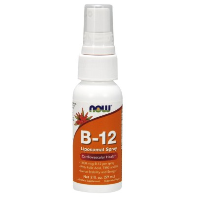 NOW Foods - Vitamin B-12, Liposomal Spray - 59 ml.