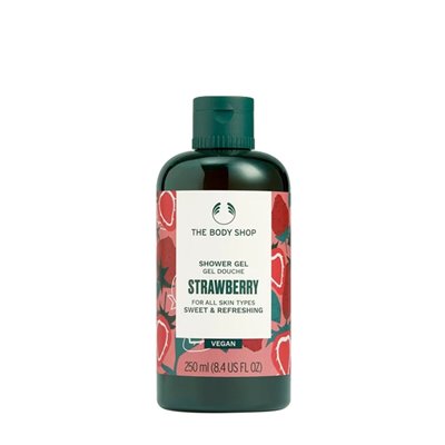 The Body Shop - Vegan Strawberry Shower Gel - Strawberry - 250