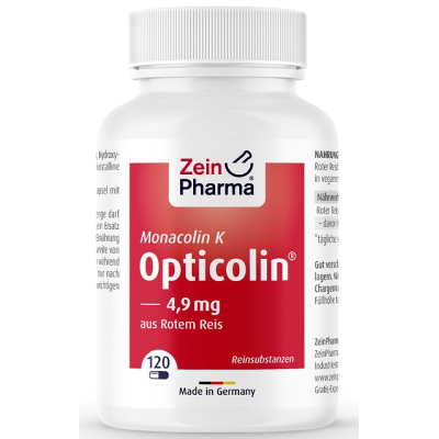 Zein Pharma - Monacolin K Opticolin - 120 caps