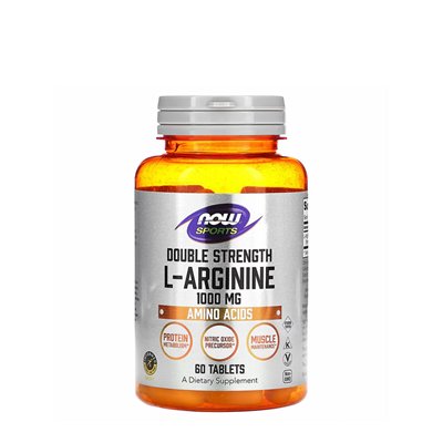 Now Foods - Arginine 1000 mg - 60 Tablets