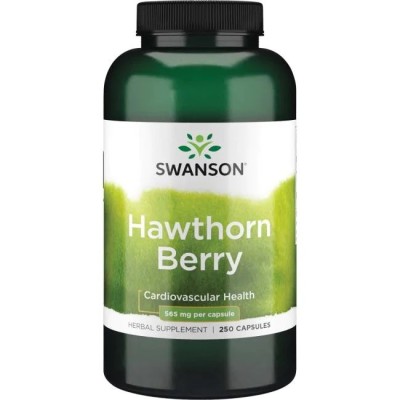 Swanson - Hawthorn Berries, 565mg - 250 caps