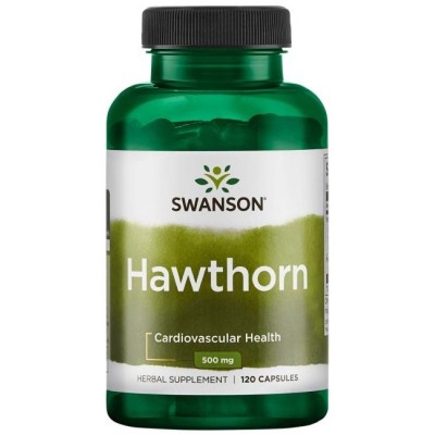 Swanson - Hawthorn Extract, 500mg - 120 caps