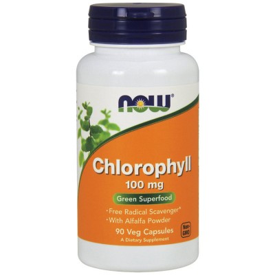 NOW Foods - Chlorophyll, 100mg - 90 vcaps