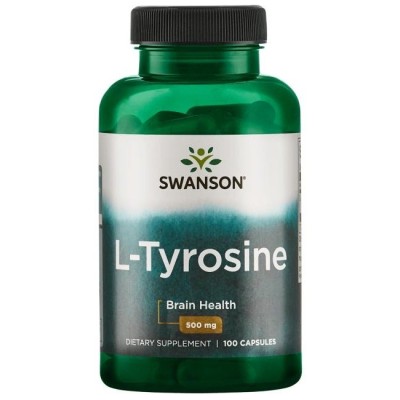 Swanson - L-Tyrosine, 500mg - 100 caps