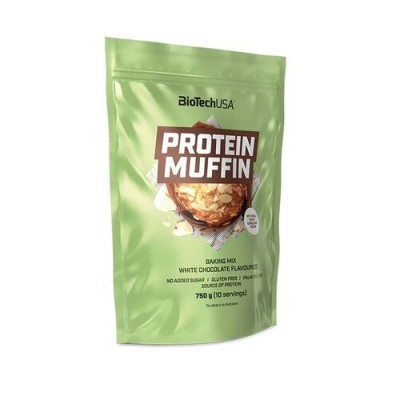 BioTech USA - Protein Muffin, White Chocolate - 750 grams
