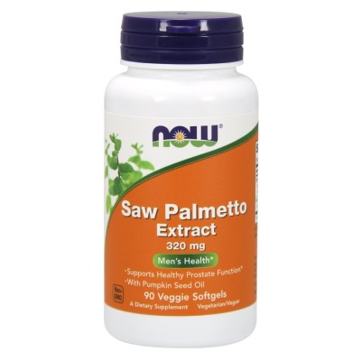 NOW Foods - Saw Palmetto Extract with Pumpkin Seed Oil, 320mg -