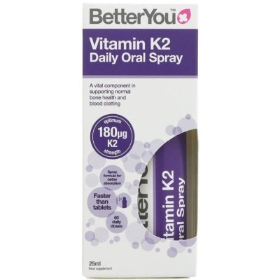Better You - Vitamin K2 Oral Daily Oral Spray - 25 ml.