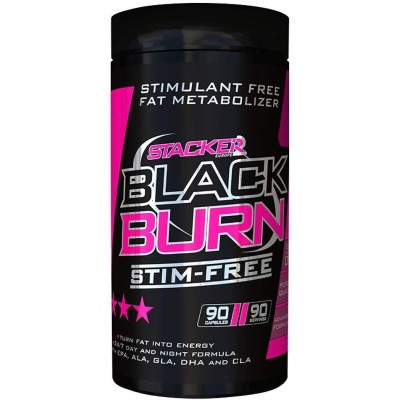 Stacker2 Europe - Black Burn STIM-Free - 90 caps
